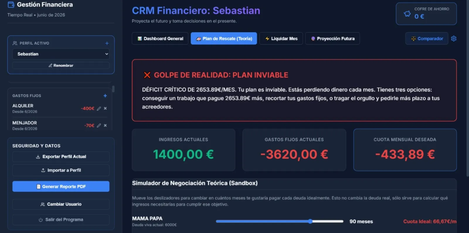 Plataforma Financiera CGV screenshot 2