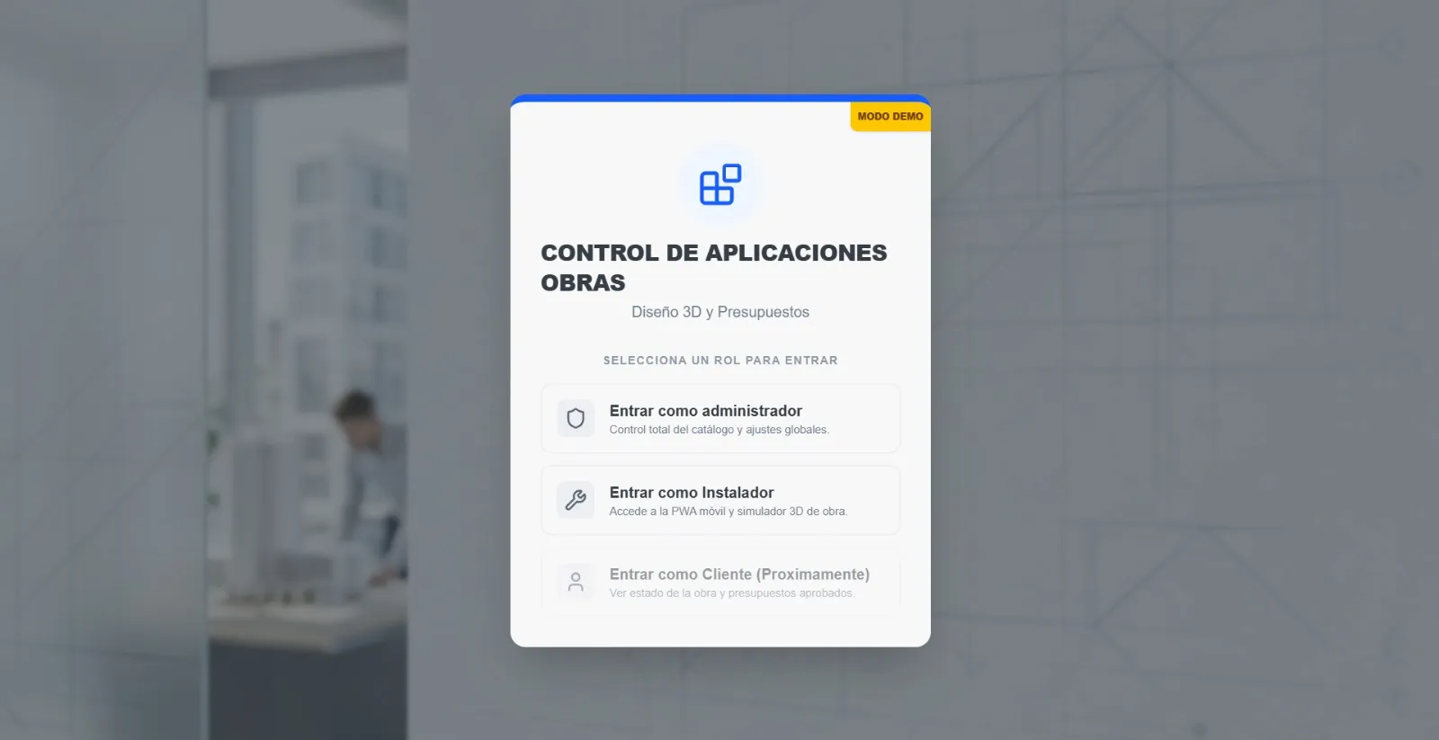 Control de Operarios y Partes de Obra